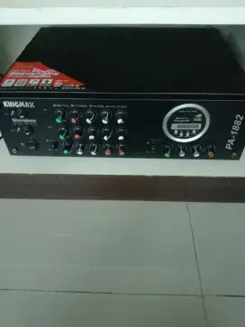 Jual  Amplifier Kingmax dan 2 Loudspeaker Kingmax Rp.1juta bs nego