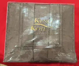 Quilt Cover set King Koil Palazzo Dark Taupe 270x213