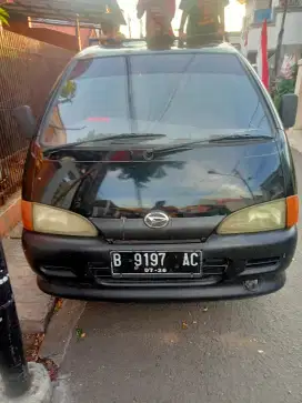 Daihatsu zebra pickup 2005 hitam.