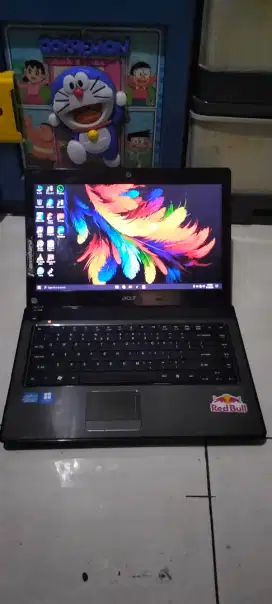 Acer aspire 4741 core i3 ram 4gb HDD 320gb siap pakai