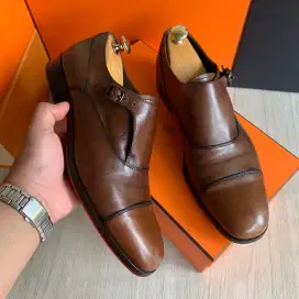 Tods Monk Strap leather kulit formal work authentic shoes sepatu 42