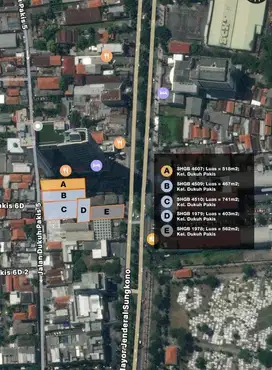 ‼️STRATEGIS ‼️ TANAH NOL JALAN RAYA MAYJEN SUNGKONO SURABAYA BARAT