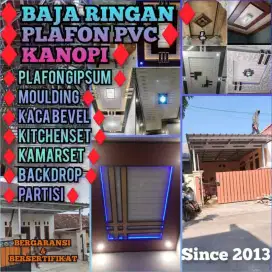 #RANGKA BAJA-KANOPI-PLAFON-MOULDING-INTERIOR#