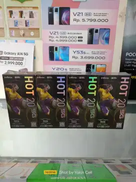 Infinix Hot 20 5G 4/128 GB Dimensity 810 Camera 50 MP Garansi Resmi