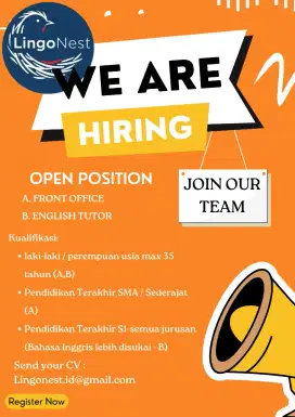Loker Front Office & English Tutor