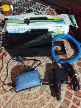 Top filter recent dan pompa plus aerotor