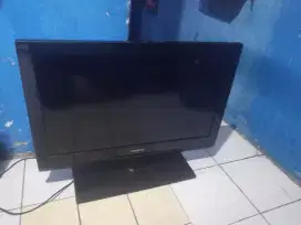 Lcd tv samsung 32inc berikut setbox dan antena, bonus breket