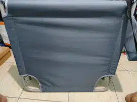 Kursi lipat ( bisa tidur, bisa senderan )
