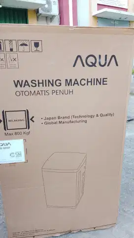 Mesin cuci Aqua 1tabung 8kg