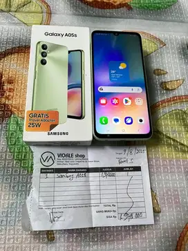 Dijual cepat Samsung Samsung A05s Ram 6/128gb Secen, Baru Beli