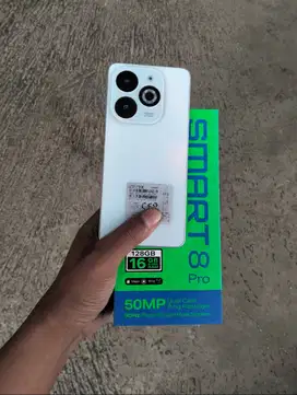 Infinix Smart 8 Pro Ram 8/128 Fullset Mulus Second Garansi COD / Antar