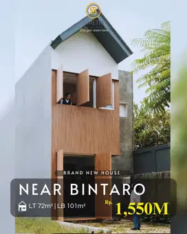 Dijual Rumah Area Bintaro Pondok Aren Brand New Semi Furnished