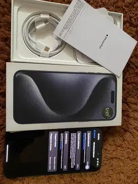 Iphone 15 promax 256 gb titanium blue