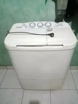 mesin cuci 2 tabung merk sharp 7kg