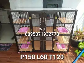 KANDANG KUCING ALUMUNIUM BANDUNG READY SIAP KIRIM