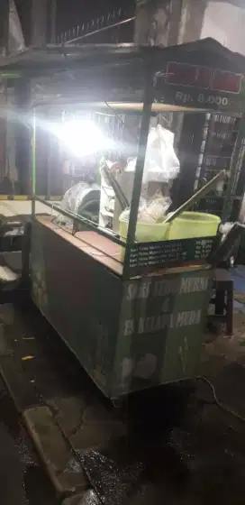 GEROBAK AIR TEBU LENGKAP BEKAS