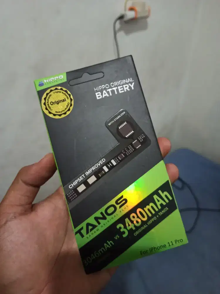 Baterai iPhone 11 pro merk hippo original