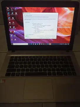 Laptop ASUS X441BA AMD A4 | RAM 4GB | HDD 500GB | SECOND/BEKAS
