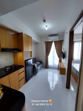 APARTEMEN 2KM 1KM TIPE 36 FULL FURNISH SIAP PAKAI