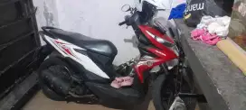 Honda beat 2019 putih merah