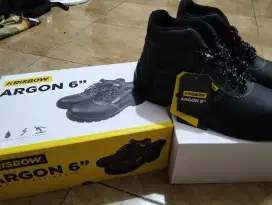 Dijual safety shoes baru..EUR_42, UK_8..KRISBOW ARGON 6