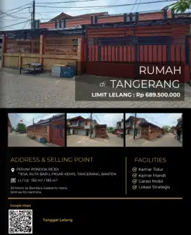 Dijual Rumah Siap Huni Perumahan Pondok Rejeki Tangerang