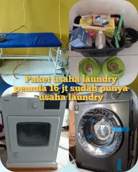 Paket usaha laundry murah