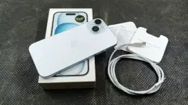 IPHONE 15 128GB BIRU RESMI IBOX ON GARANSI