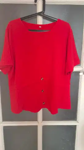 Baju merah m clothing