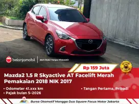 [ PAJAK PANJANG ] Mazda2 Mazda 2 1.5 R Skyactive AT Merah 2017/2018