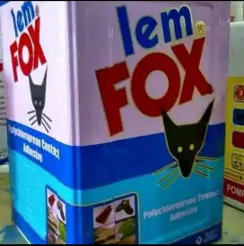 Lem fox  satu kaleng 14 kg