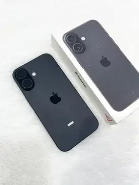 Iphone 16 128gb black, resmi iBox (like new)