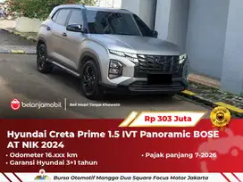 [ BERGARANSI ] Hyundai Creta Prime 1.5 IVT Panoramic BOSE AT 2024/2025