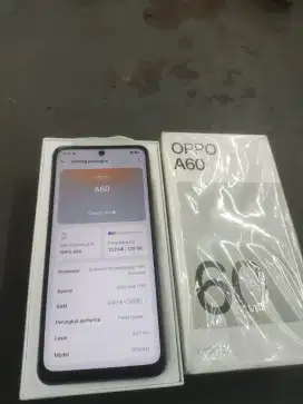 Oppo A60 8/128 fulsett full original normal no kendala