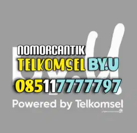 (bisa COD) Nomor CANTIK kartu perdana TELKOMSEL by.U PANCA 77777 97