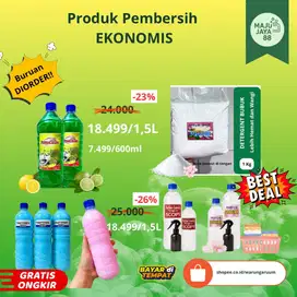 Produk pembersih ekonomis laundry