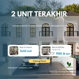 2 Unit Terakhir | Rumah Mewah | Palembang