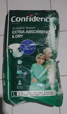Pempers dewasa Confidence ukuran L