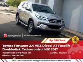 [ GARANSI 1TH ] Toyota Fortuner 2.4 VRZ Diesel AT Facelift 2017/2018
