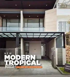 LANGKA DIJUAL Rumah New Gress Modern Tropical House Di Kupang Baru