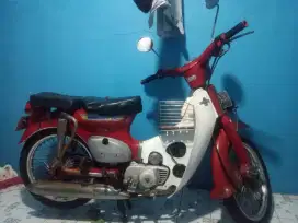 Honda c70 mesin rusak jual apa adanya bonus mio simel rusak juga