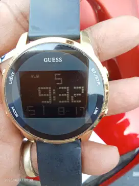Jam guess digital jdm original