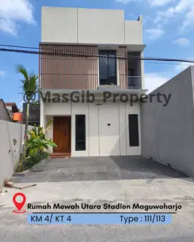 Rumah Mewah Murah 2 Lantai Utara Stadion Maguwoharjo Jogja