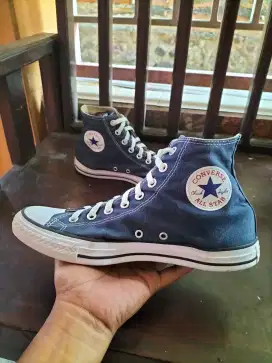 Sepatu converse ct high navy uk.41,5 second ori