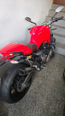 Ducati Monster 821 Tahun 2016 Masih Gress