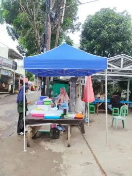 Tenda 2x2 meter bazaar makanan , bazaar umkm . Ready stok Palembang