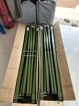 Tenda dengan tiang paling tebal 4,5 x3 m . Ready stok Palembang