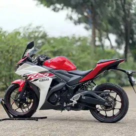 YAMAHA R25 V1 MERAH PUTIH 2015 KM LOW PAJAK PANJANG NO MINUS
