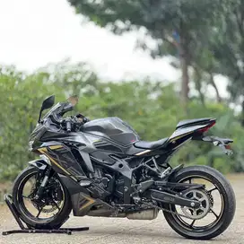 KAWASAKI ZX25R ABS FI GREY 2022 KM 12K PAJAK PANJANG SUPER MULUS