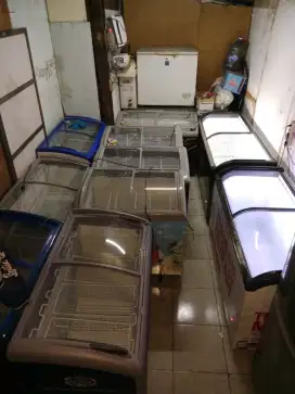 Freezer kaca Like new